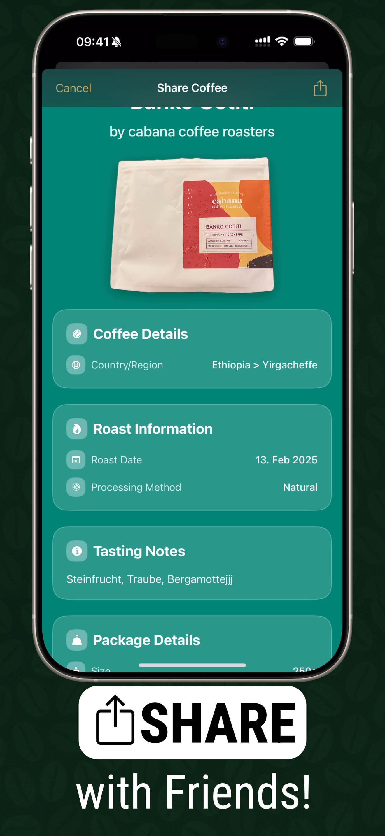 More preview of app UI